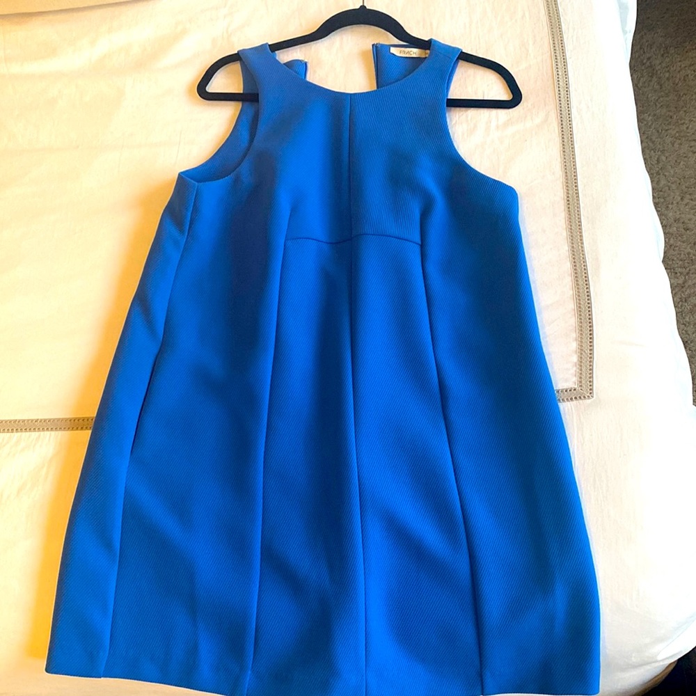Blue cocktail dress
